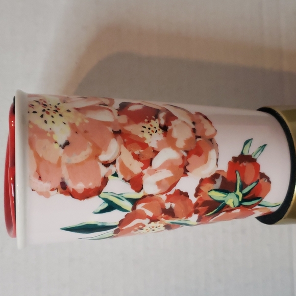 Floral 2015 Starbucks Traveler Tumbler 10oz W/Lid - Picture 10 of 10